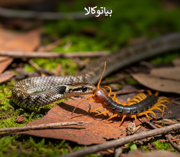 سم  مار و هزارپا